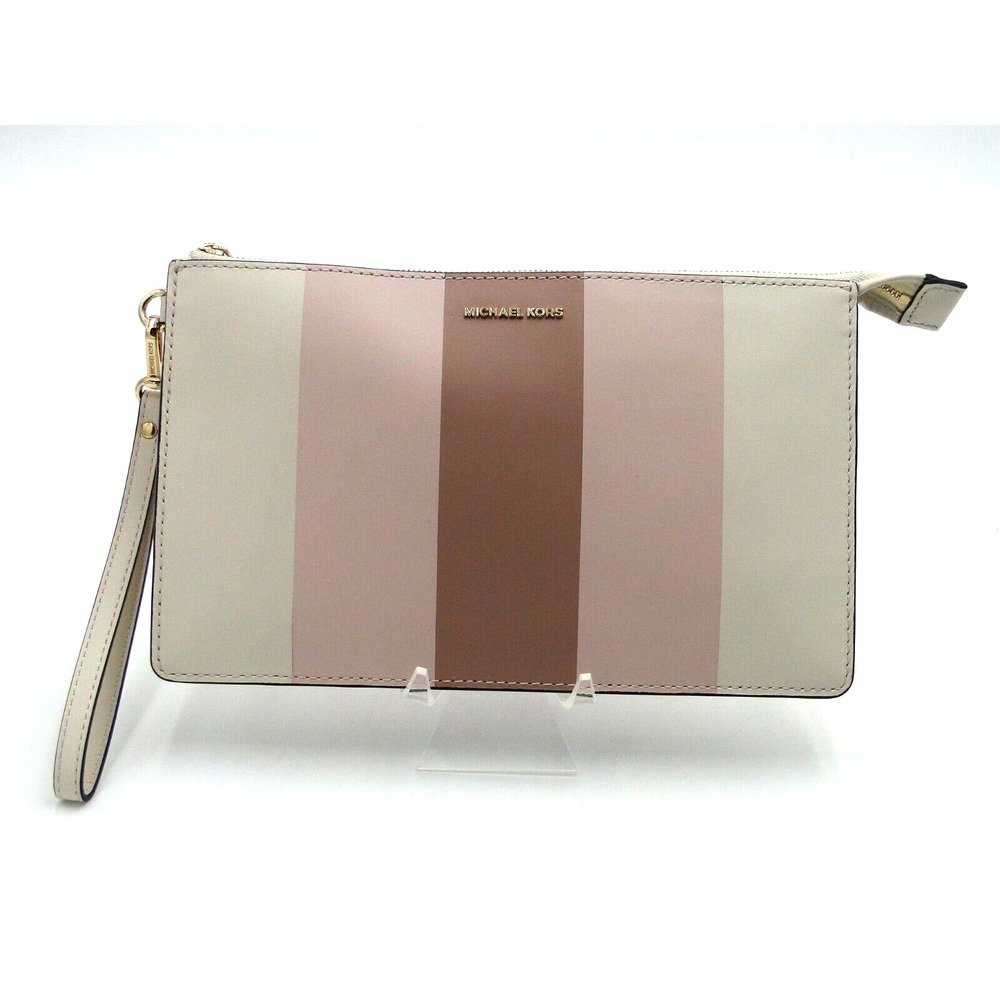 MICHAEL‎ KORS Multi Stripe Sloan Editor Medium Wallet